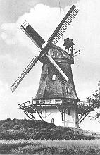 Die Achimer Windmühle im Jahre 1930